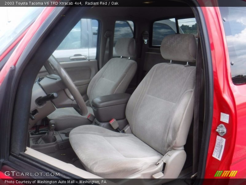 Radiant Red / Oak 2003 Toyota Tacoma V6 TRD Xtracab 4x4
