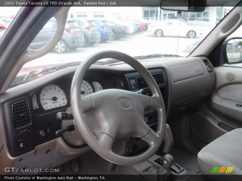 Radiant Red / Oak 2003 Toyota Tacoma V6 TRD Xtracab 4x4