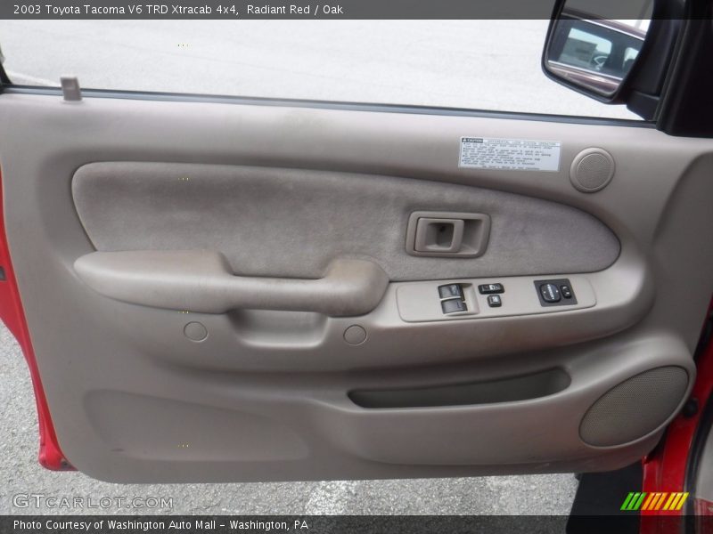 Radiant Red / Oak 2003 Toyota Tacoma V6 TRD Xtracab 4x4