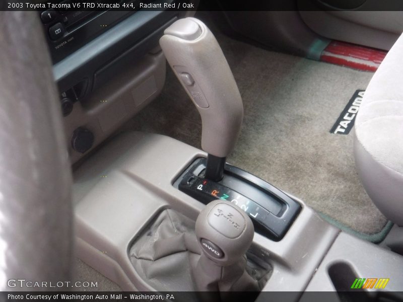 Radiant Red / Oak 2003 Toyota Tacoma V6 TRD Xtracab 4x4
