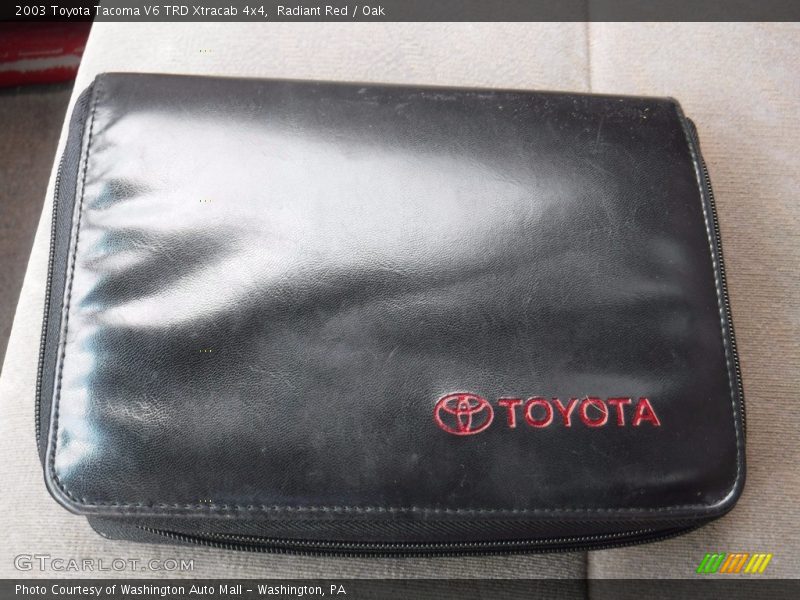 Radiant Red / Oak 2003 Toyota Tacoma V6 TRD Xtracab 4x4
