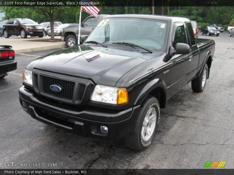 Black / Ebony Black 2005 Ford Ranger Edge SuperCab