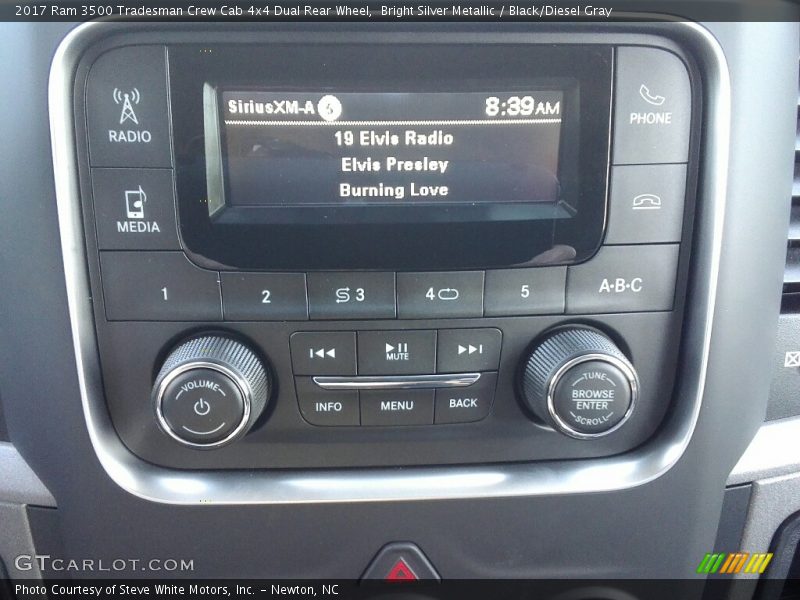 Bright Silver Metallic / Black/Diesel Gray 2017 Ram 3500 Tradesman Crew Cab 4x4 Dual Rear Wheel