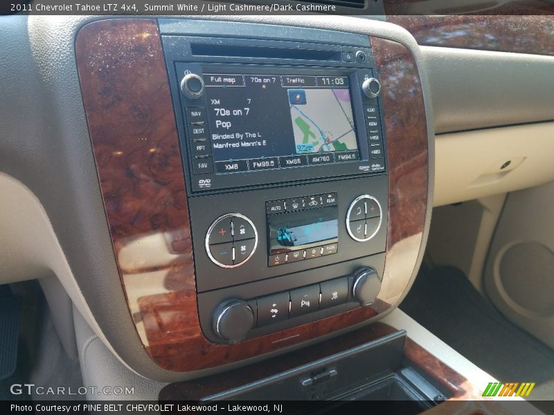 Summit White / Light Cashmere/Dark Cashmere 2011 Chevrolet Tahoe LTZ 4x4