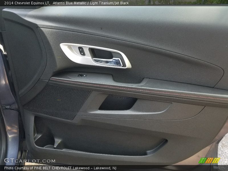 Atlantis Blue Metallic / Light Titanium/Jet Black 2014 Chevrolet Equinox LT