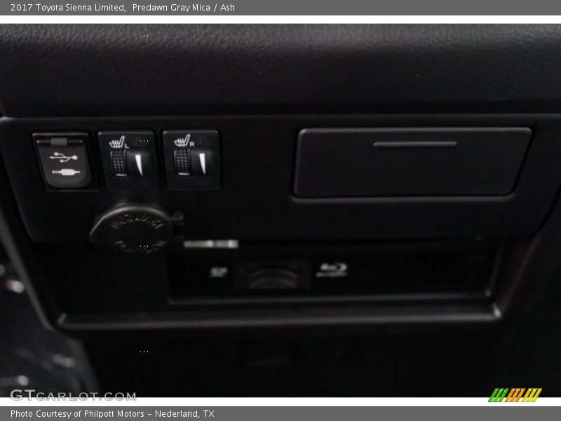 Predawn Gray Mica / Ash 2017 Toyota Sienna Limited