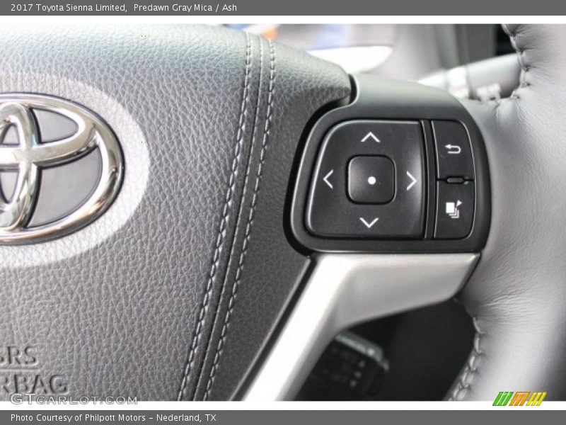 Predawn Gray Mica / Ash 2017 Toyota Sienna Limited