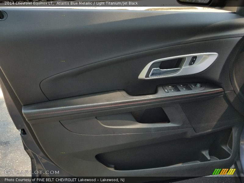 Atlantis Blue Metallic / Light Titanium/Jet Black 2014 Chevrolet Equinox LT