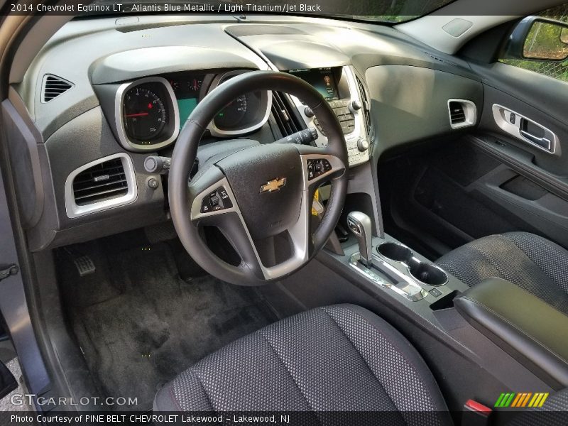 Atlantis Blue Metallic / Light Titanium/Jet Black 2014 Chevrolet Equinox LT