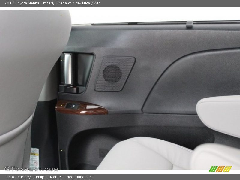 Predawn Gray Mica / Ash 2017 Toyota Sienna Limited