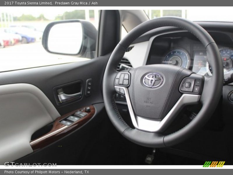 Predawn Gray Mica / Ash 2017 Toyota Sienna Limited