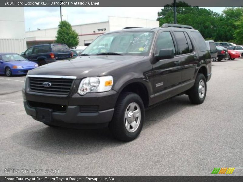 Dark Stone Metallic / Camel 2006 Ford Explorer XLS