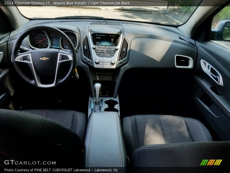Atlantis Blue Metallic / Light Titanium/Jet Black 2014 Chevrolet Equinox LT