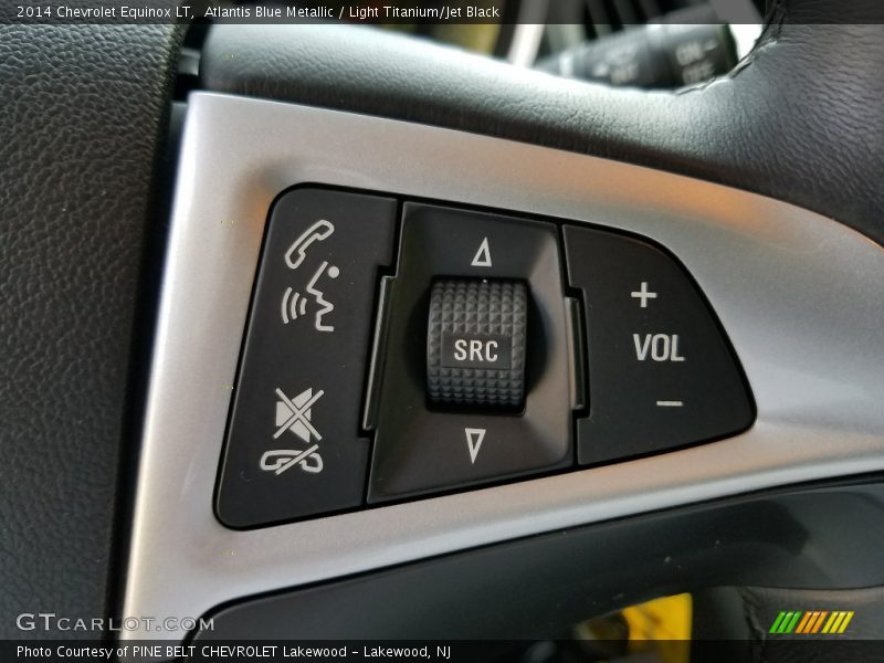 Atlantis Blue Metallic / Light Titanium/Jet Black 2014 Chevrolet Equinox LT