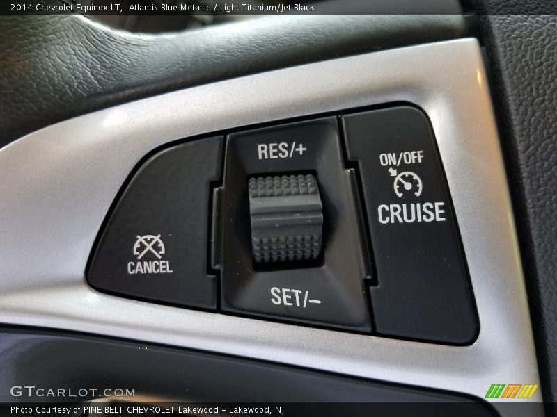 Atlantis Blue Metallic / Light Titanium/Jet Black 2014 Chevrolet Equinox LT