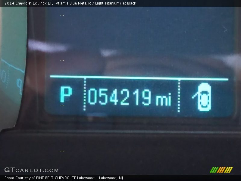 Atlantis Blue Metallic / Light Titanium/Jet Black 2014 Chevrolet Equinox LT