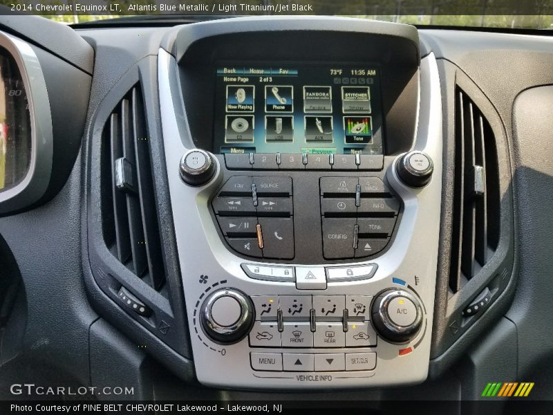 Atlantis Blue Metallic / Light Titanium/Jet Black 2014 Chevrolet Equinox LT