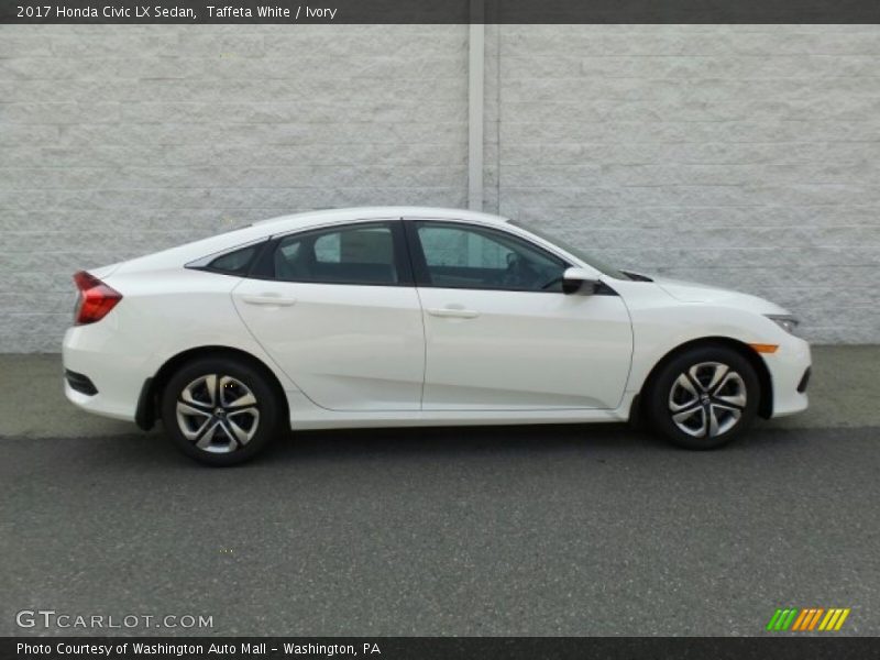 Taffeta White / Ivory 2017 Honda Civic LX Sedan