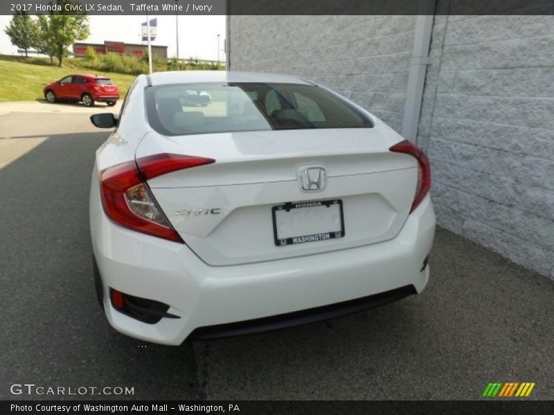 Taffeta White / Ivory 2017 Honda Civic LX Sedan