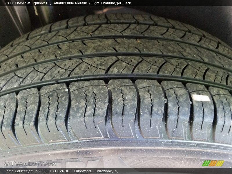 Atlantis Blue Metallic / Light Titanium/Jet Black 2014 Chevrolet Equinox LT