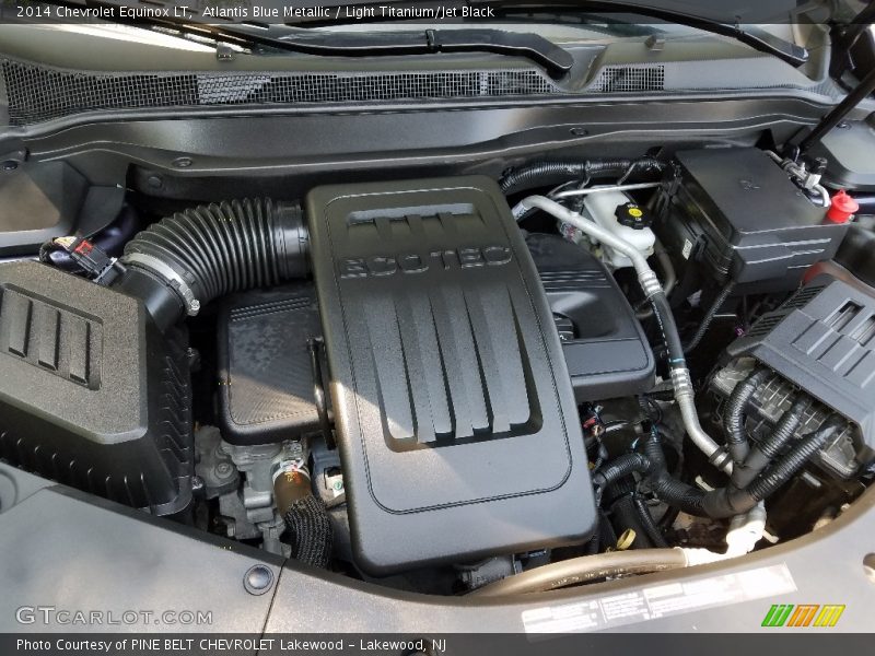 Atlantis Blue Metallic / Light Titanium/Jet Black 2014 Chevrolet Equinox LT