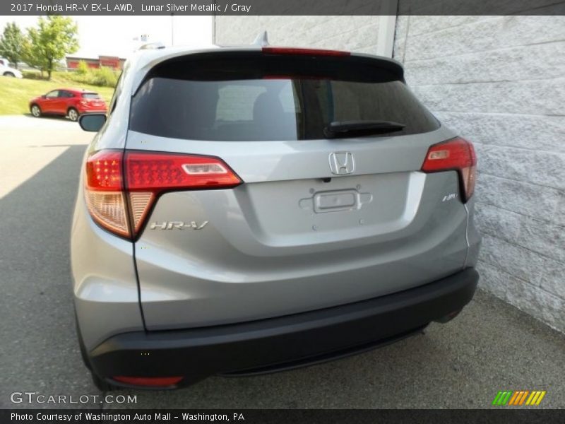 Lunar Silver Metallic / Gray 2017 Honda HR-V EX-L AWD