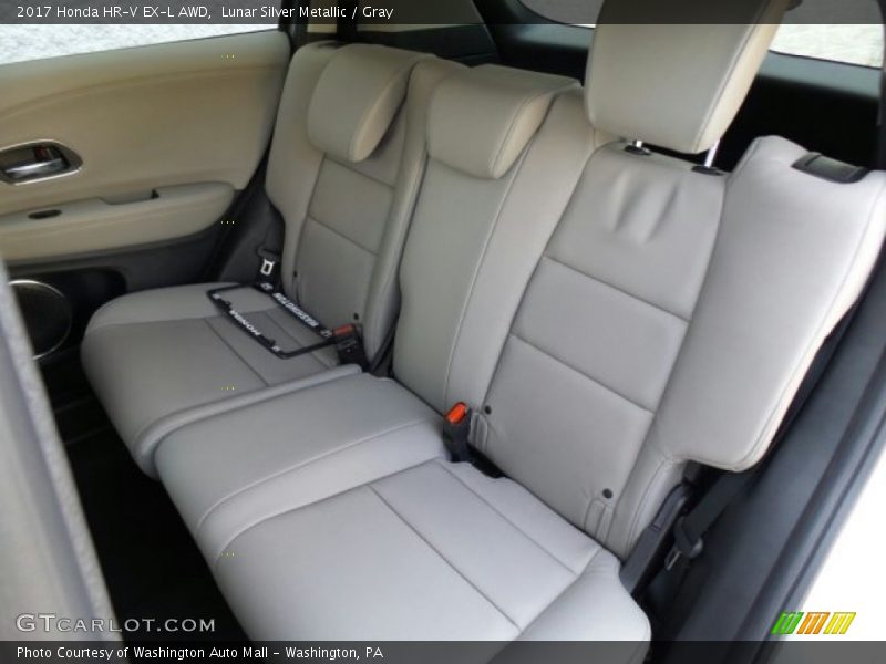 Lunar Silver Metallic / Gray 2017 Honda HR-V EX-L AWD