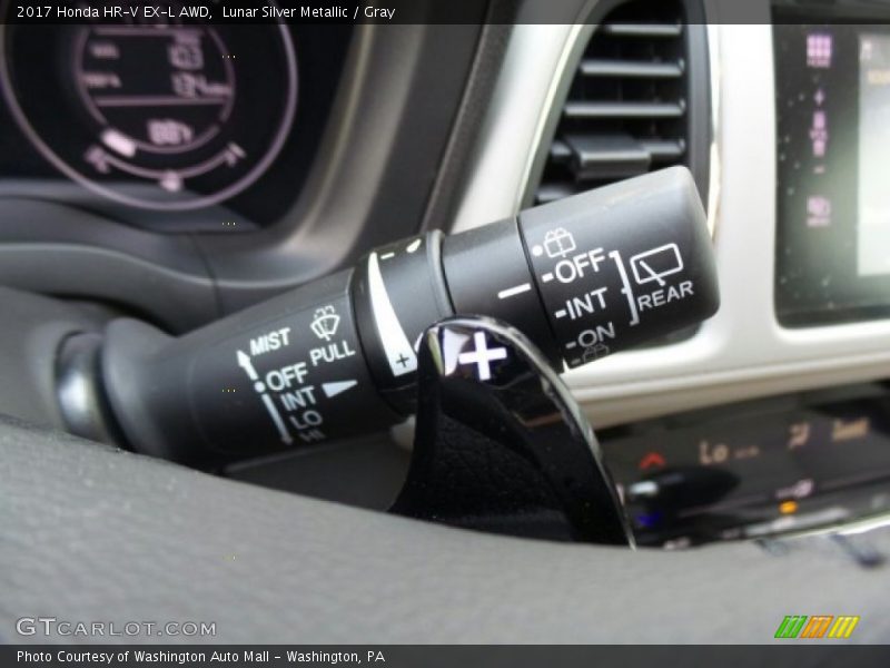 Lunar Silver Metallic / Gray 2017 Honda HR-V EX-L AWD