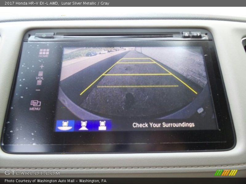 Lunar Silver Metallic / Gray 2017 Honda HR-V EX-L AWD