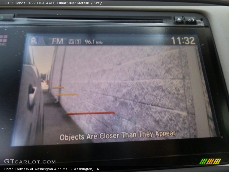 Lunar Silver Metallic / Gray 2017 Honda HR-V EX-L AWD