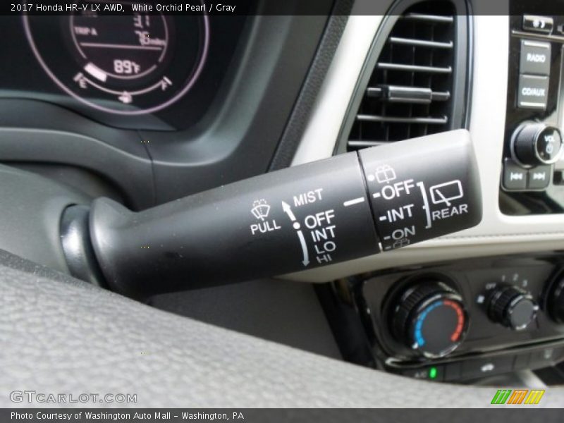 White Orchid Pearl / Gray 2017 Honda HR-V LX AWD