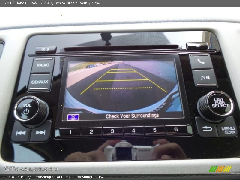 White Orchid Pearl / Gray 2017 Honda HR-V LX AWD