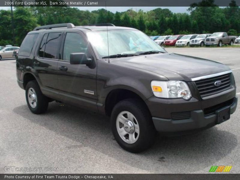 Dark Stone Metallic / Camel 2006 Ford Explorer XLS