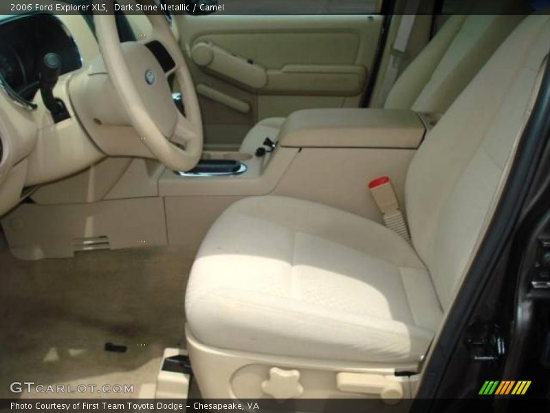 Dark Stone Metallic / Camel 2006 Ford Explorer XLS