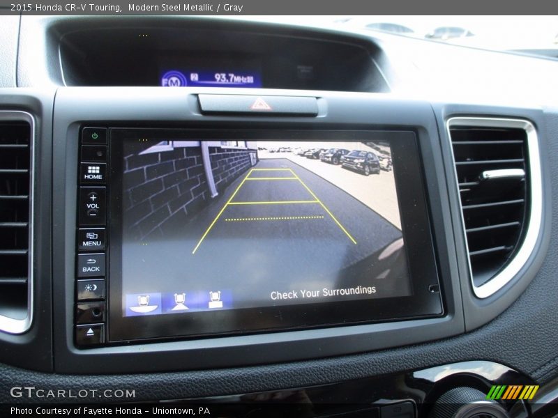 Modern Steel Metallic / Gray 2015 Honda CR-V Touring