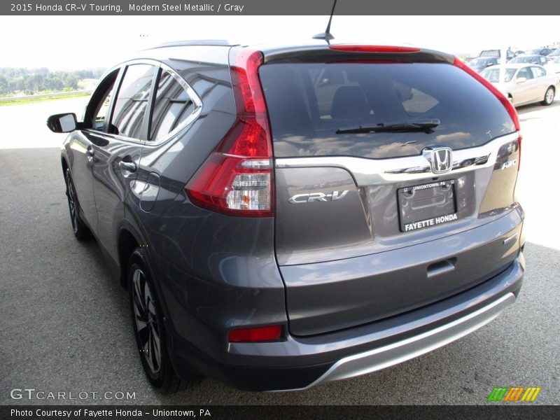 Modern Steel Metallic / Gray 2015 Honda CR-V Touring