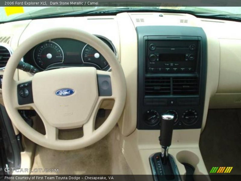 Dark Stone Metallic / Camel 2006 Ford Explorer XLS