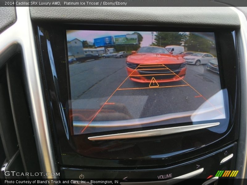 Platinum Ice Tricoat / Ebony/Ebony 2014 Cadillac SRX Luxury AWD
