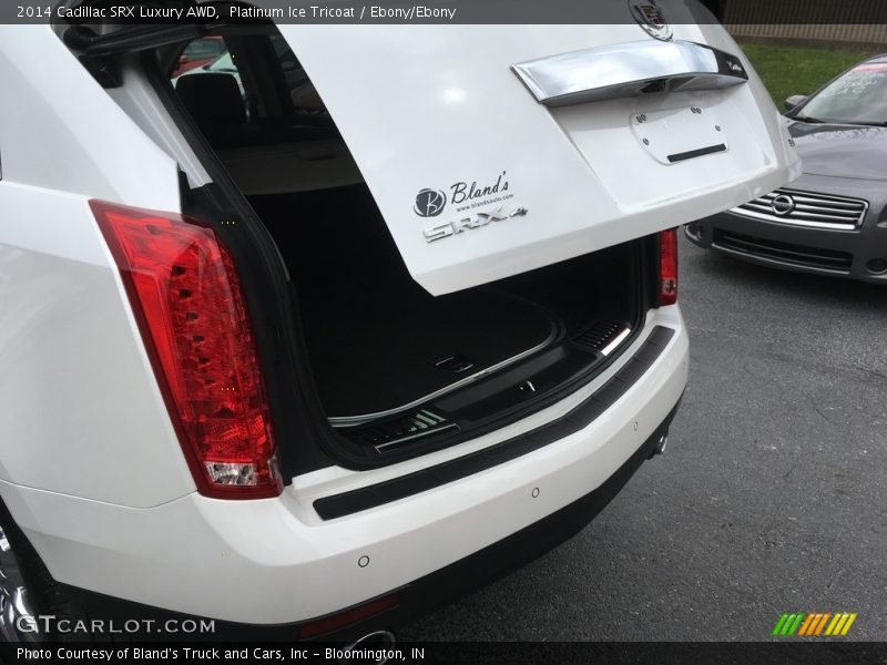 Platinum Ice Tricoat / Ebony/Ebony 2014 Cadillac SRX Luxury AWD
