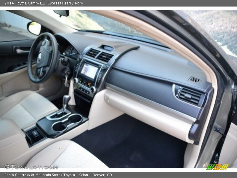 Cypress Pearl / Ivory 2014 Toyota Camry LE