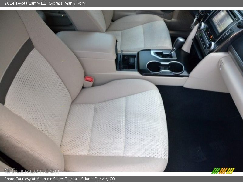 Cypress Pearl / Ivory 2014 Toyota Camry LE