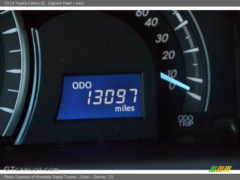 Cypress Pearl / Ivory 2014 Toyota Camry LE