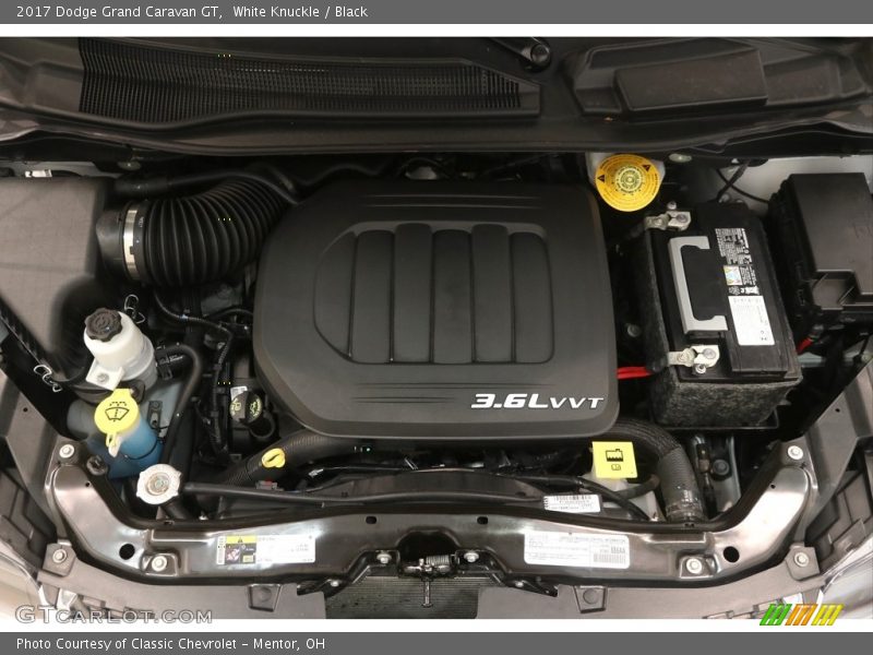  2017 Grand Caravan GT Engine - 3.6 Liter DOHC 24-Valve VVT Pentastar V6