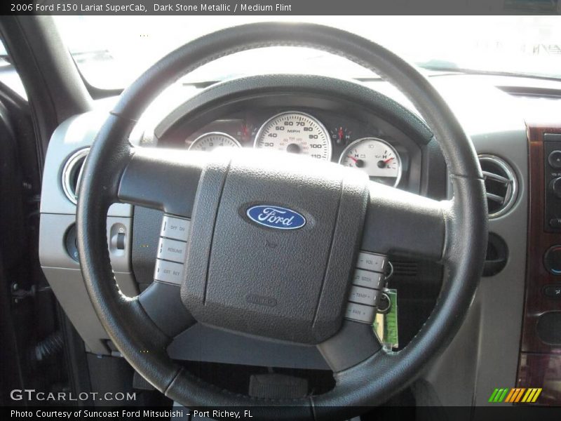 Dark Stone Metallic / Medium Flint 2006 Ford F150 Lariat SuperCab