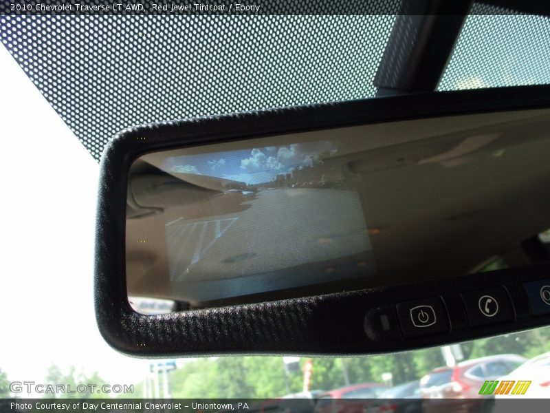Red Jewel Tintcoat / Ebony 2010 Chevrolet Traverse LT AWD