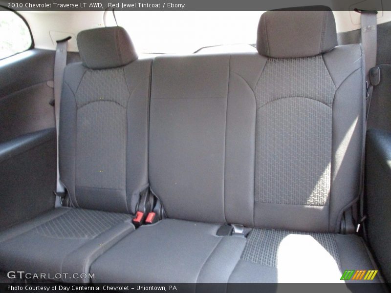 Red Jewel Tintcoat / Ebony 2010 Chevrolet Traverse LT AWD
