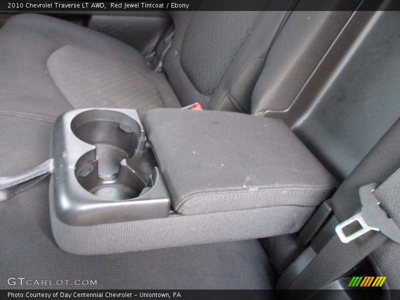 Red Jewel Tintcoat / Ebony 2010 Chevrolet Traverse LT AWD