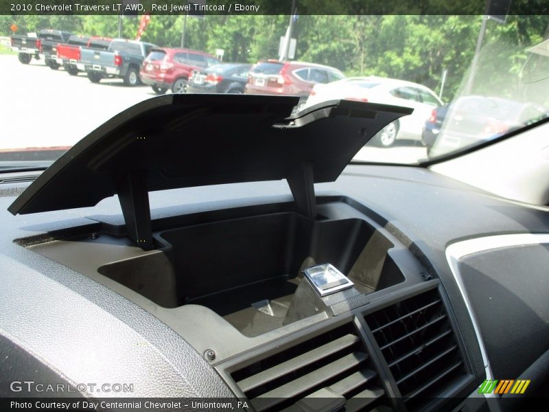 Red Jewel Tintcoat / Ebony 2010 Chevrolet Traverse LT AWD
