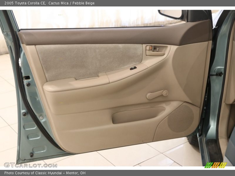 Cactus Mica / Pebble Beige 2005 Toyota Corolla CE