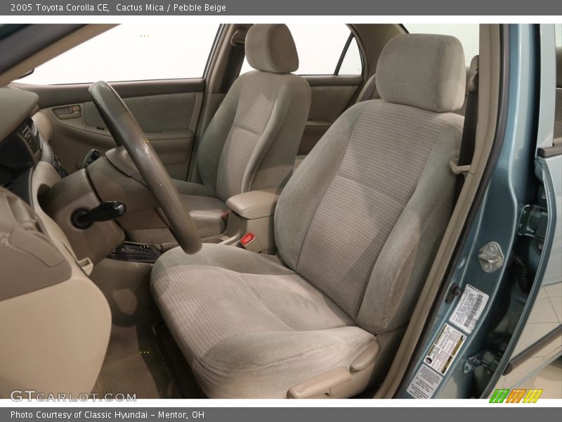Cactus Mica / Pebble Beige 2005 Toyota Corolla CE